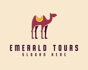 Camel Desert Tour logo design