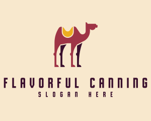 Camel Desert Tour logo design