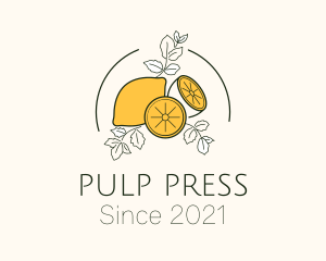 Natural Lemon Pulp Drink logo