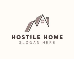 Roof Home Improvement logo design