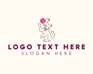 Cat Yarn Knitting logo