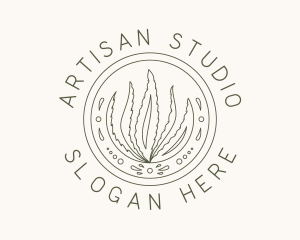 Natural Aloe Vera logo design