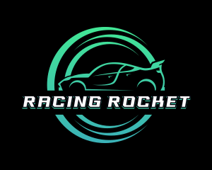 Car Racer Mechanic logo design