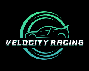 Car Racer Mechanic logo design