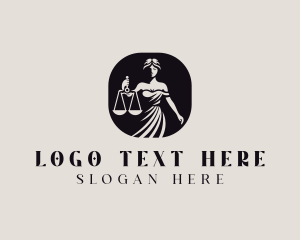 Female Legal Attorney  logo