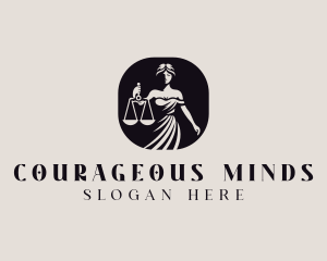 Female Legal Attorney  logo