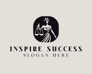 Female Legal Attorney  logo