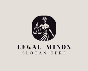 Female Legal Attorney  logo