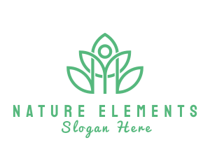 Natural Human Wellness logo design