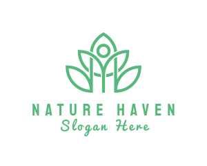 Natural Human Wellness logo design