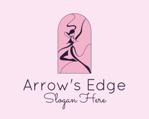 Woman Archery Sport logo