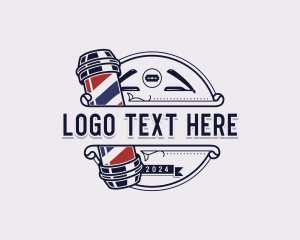 Barber Pole Hairdresser logo