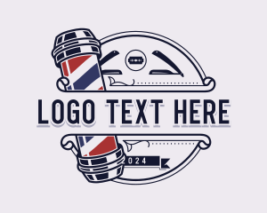 Barber Pole Hairdresser logo