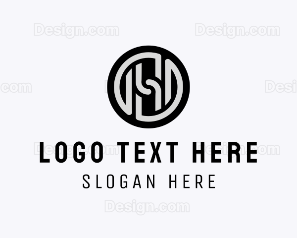 Industrial Factory Business Letter H Logo