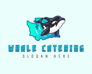 Washington Ocean Whale logo