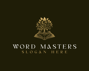 Elegant Book Tree logo