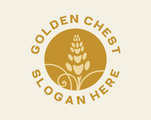 Golden Wheat Harvest logo design