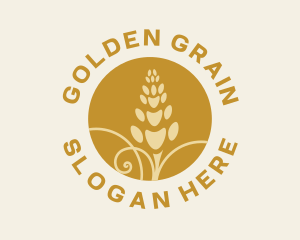 Golden Wheat Harvest logo design