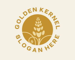 Golden Wheat Harvest logo design