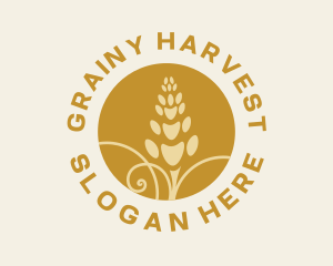 Golden Wheat Harvest logo design