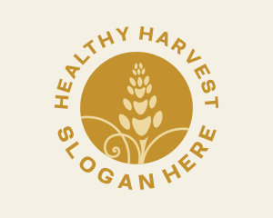 Golden Wheat Harvest logo design