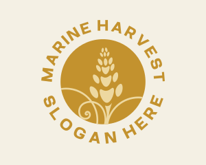 Golden Wheat Harvest logo design