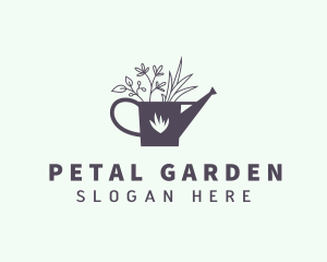 Watering Can Plants logo design