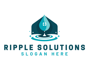 House Water Ripple logo