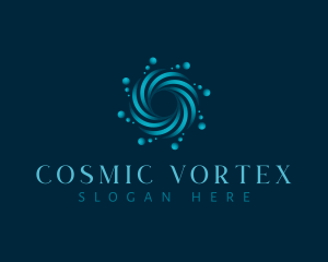 AI Tech Vortex logo design