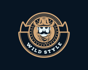 Wild West Cowboy logo design