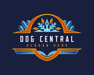 Snowflake Thermal Cooling logo design