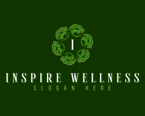 Nature Leaf Wellness logo design