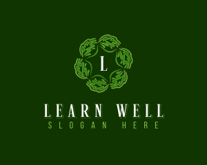 Nature Leaf Wellness logo design