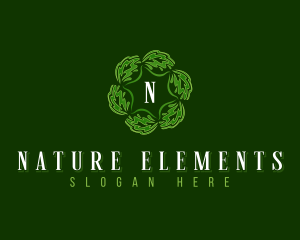 Nature Leaf Wellness logo design