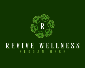 Nature Leaf Wellness logo design