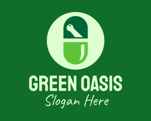 Green Prescription Drugs logo design