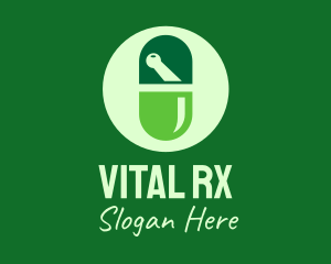 Green Prescription Drugs logo design