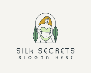 Tropical Sexy Bikini logo design