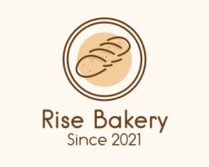 Bread Loaf Badge  logo