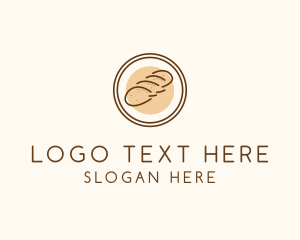 Bread Loaf Badge  Logo