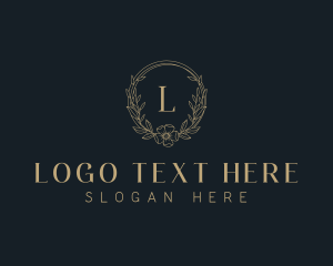 Floral Wreath Events Place logo