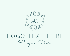 Natural Floral Tulip  logo