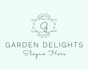 Natural Floral Tulip  logo design