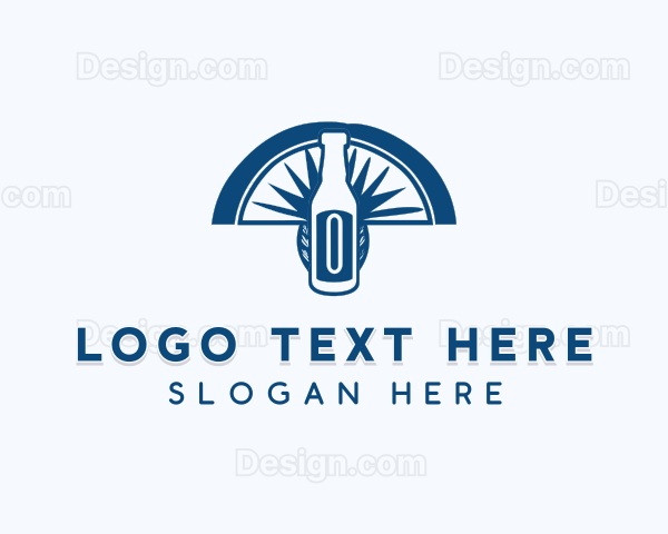 Liquor Bar Beverage Logo