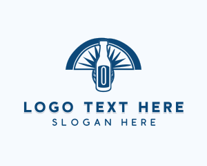 Liquor Bar Beverage Logo