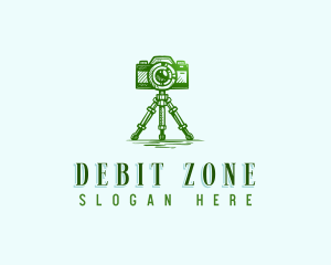 Camera Photography Tripod logo design