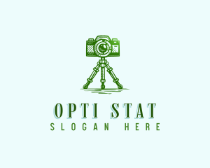 Camera Photography Tripod logo design