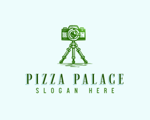 Camera Photography Tripod logo design