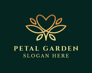 Lotus Heart Spa  logo design