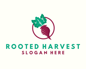 Beet Vegetable Crops logo design